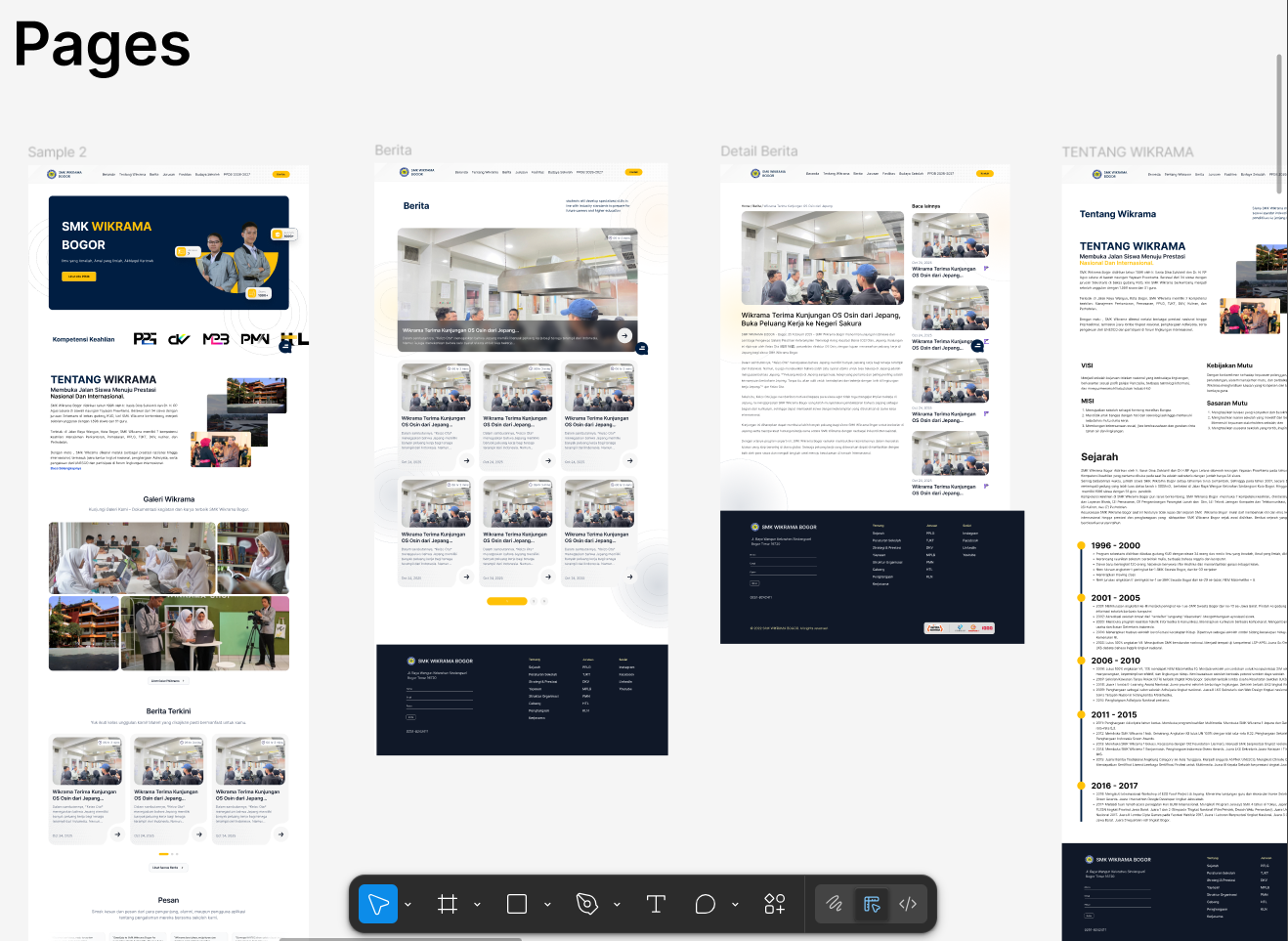 UIUX Wikrama website revolution